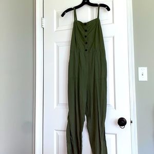 Old navy olive linen jumper
